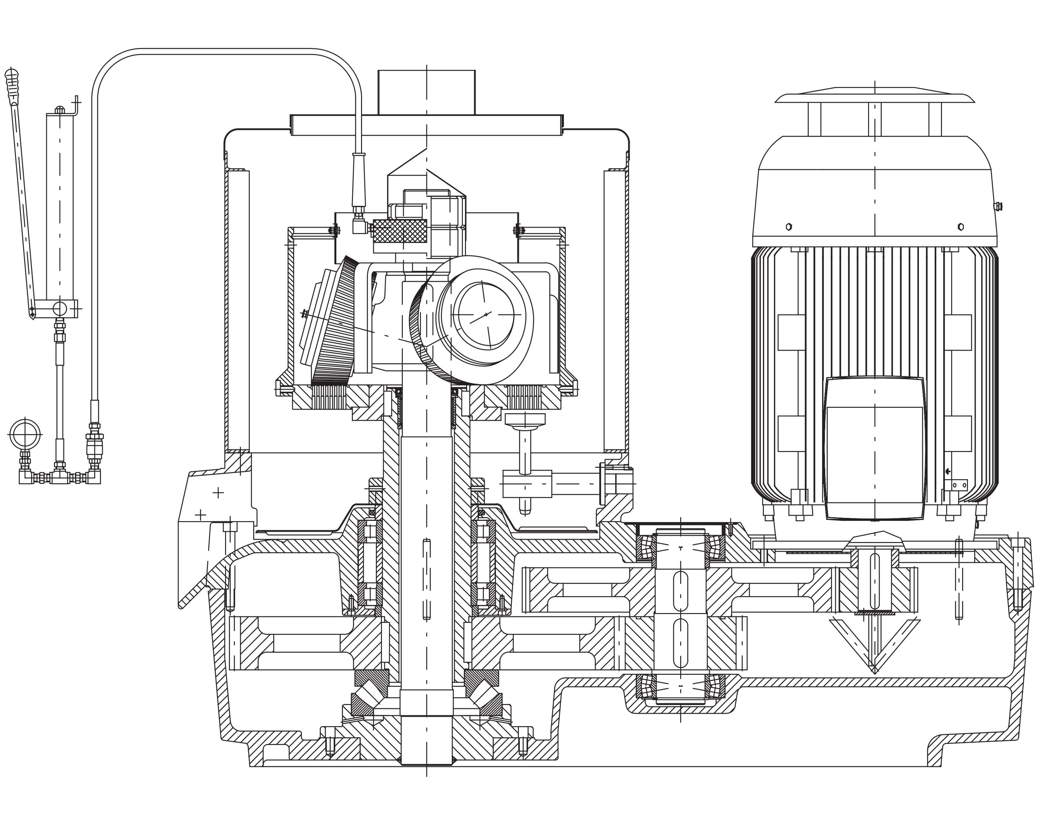 Presa peleti - Granulator TL 700 schita Presa peleti - Granulator TL 700 schita