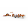 linie peletizare paie 1000 kg h brichetare 600kg h