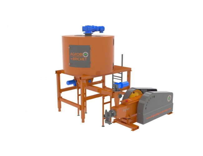presa brichetare mecanica industrial BT-060-400