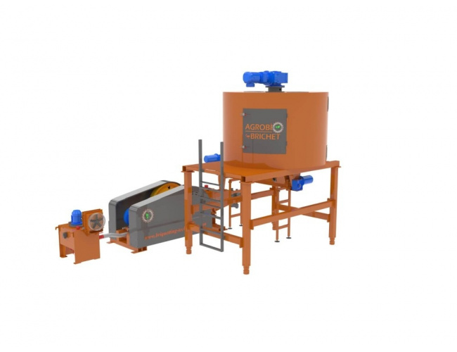  presa brichetare mecanica industriala BT-070-800