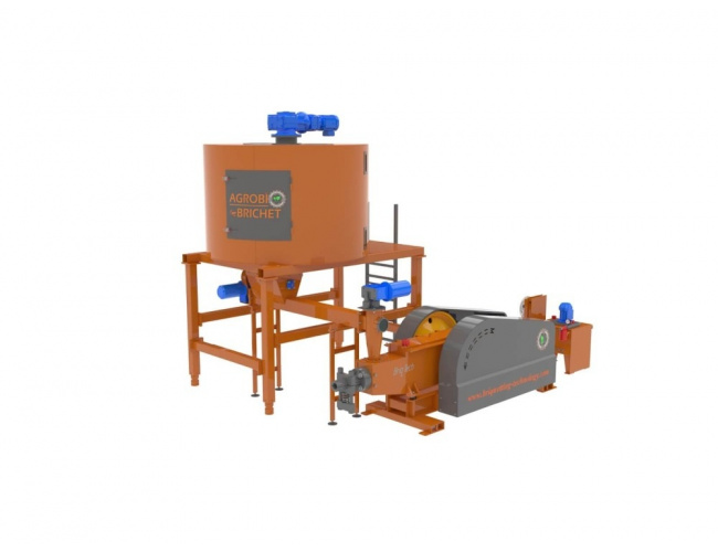 presa brichetare mecanica industriala BT-070-800