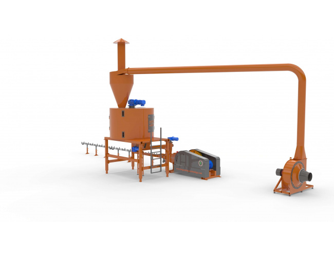 linie brichetare 300-400 kg-ora low-cost