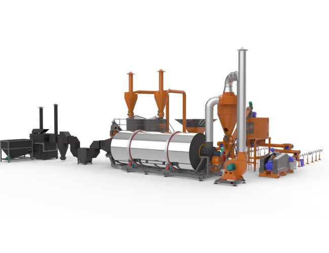 linie brichetare rumegus 1600-1800 kg ora3