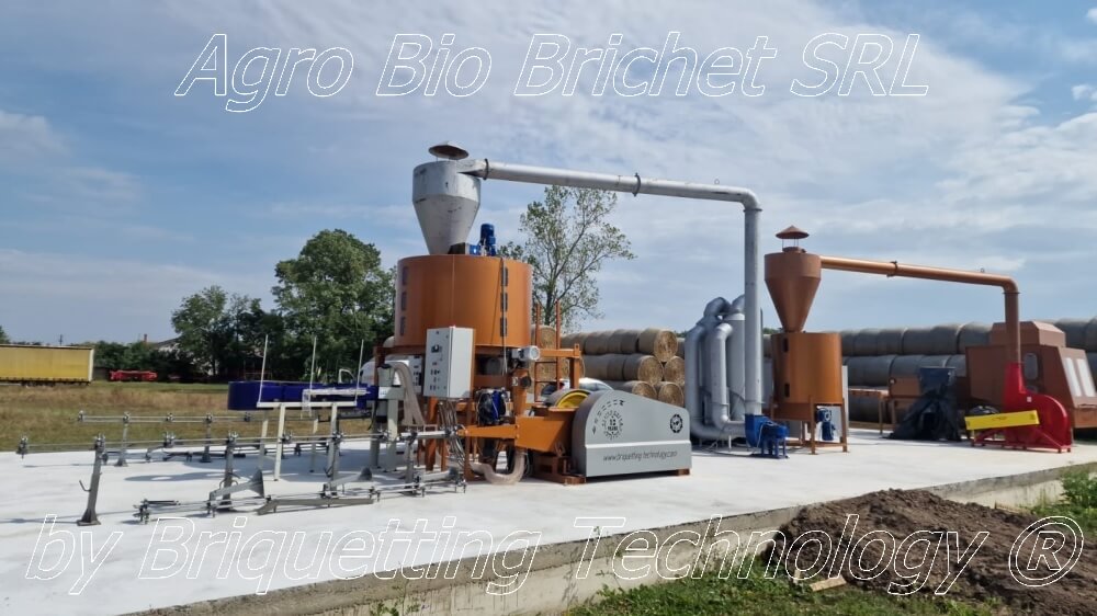 Linie brichetare paie chislaz