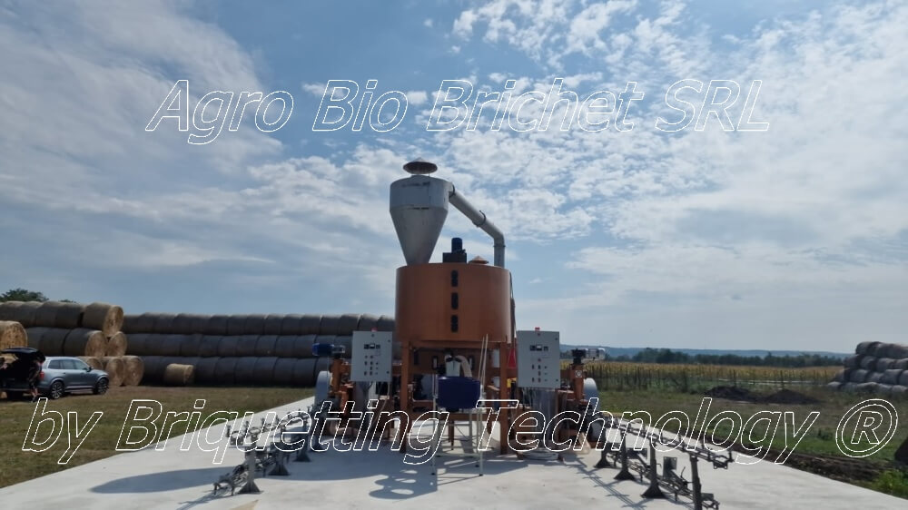 Linie brichetare paie chislaz